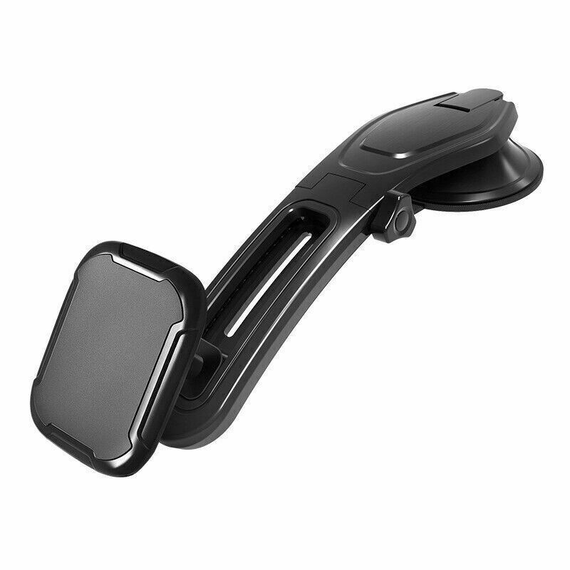 360° Rotatable Car Phone Mount - Adjustable Dashboard Holder for GPS & Smartphones