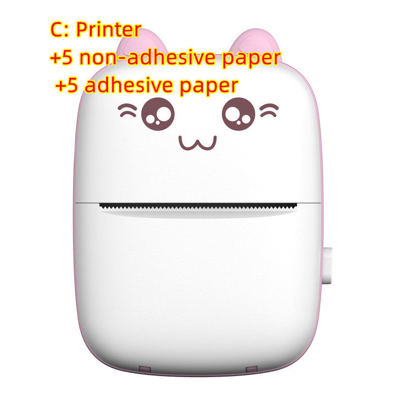 Portable Mini Bluetooth & WiFi Printer – Mobile Photo, Notes & Labels