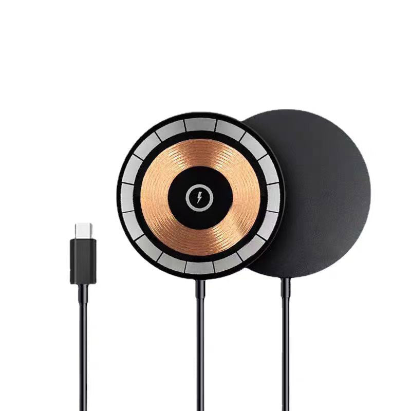 15W Magnetic Qi Wireless Fast Charger – Compatible with iPhone 12/13/14/15/16