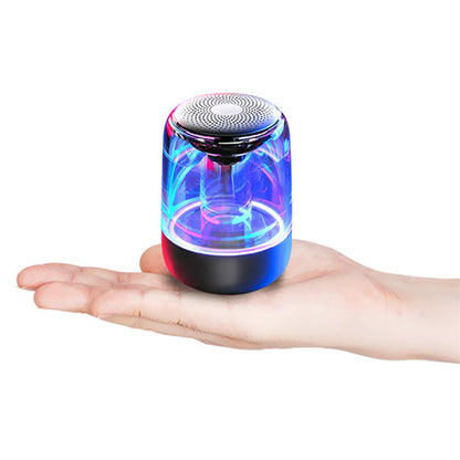 Altavoces portátiles Columna Bluetooth Altavoz Bluetooth inalámbrico Potente radio de graves con luz LED de color variable