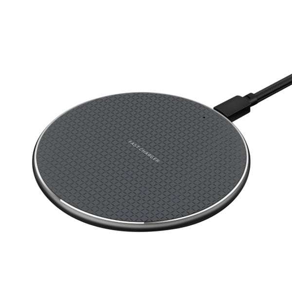 15W Fast Wireless Charging Pad – Slim Qi-Compatible Charger for iPhone & Android Devices