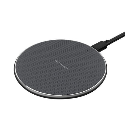 15W Fast Wireless Charging Pad – Slim Qi-Compatible Charger for iPhone & Android Devices