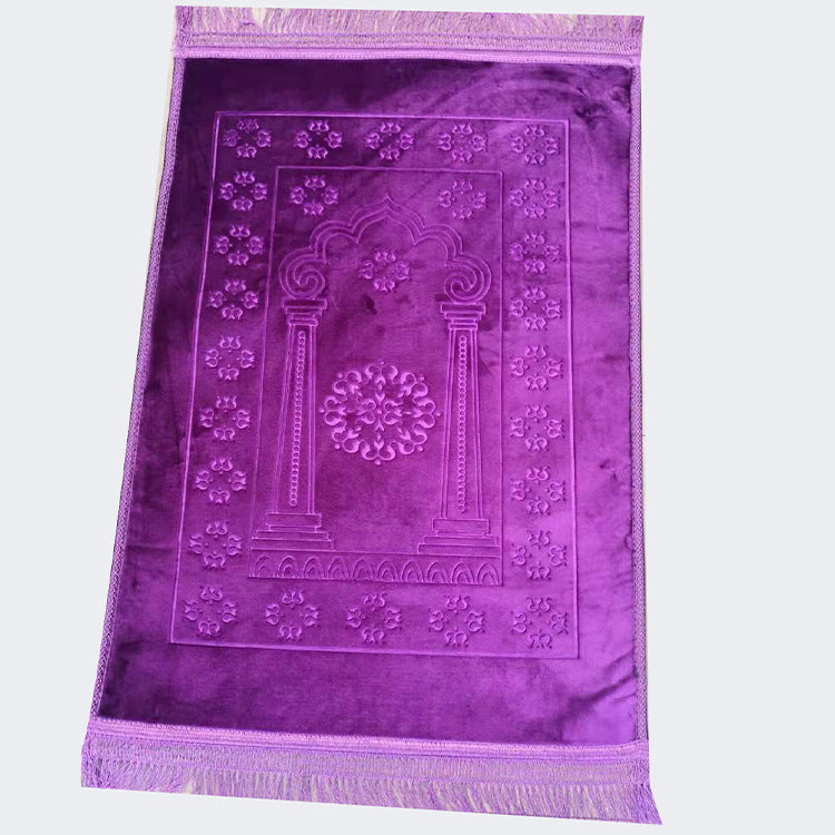 Islamic Prayer Rug - Simple Design Worship Carpet