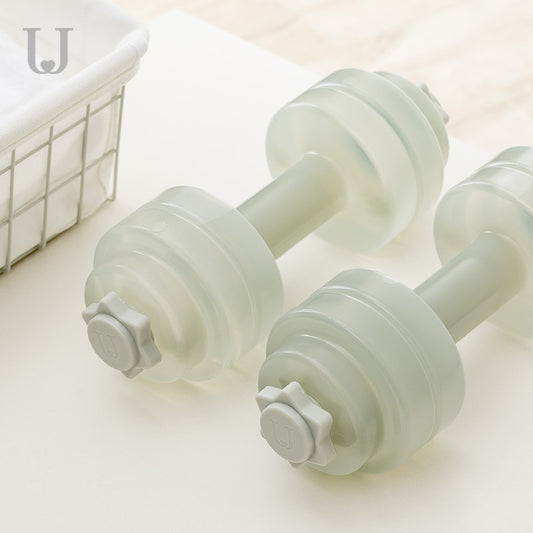 Adjustable Water-Filled Dumbbells for Home Fitness