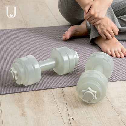 Adjustable Water-Filled Dumbbells for Home Fitness