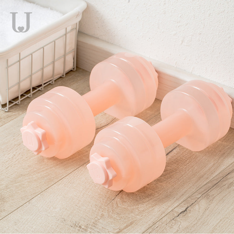 Adjustable Water-Filled Dumbbells for Home Fitness