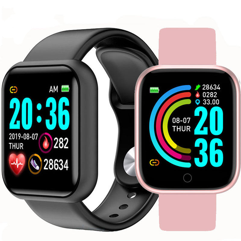 Smart Waterproof Sports Watch – Sleek, Durable, and Unisex Design