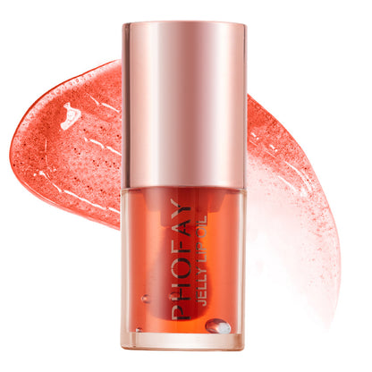 PHOFAY Jelly Lip Oil – Smooth, Hydrated Lips with a Glossy Finish