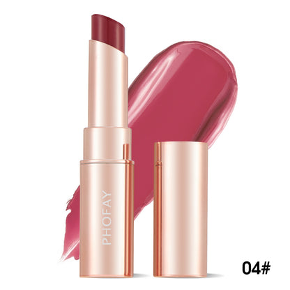 PHOFAY Hydrating Moisture Lipstick – Long-Lasting, Smooth Finish