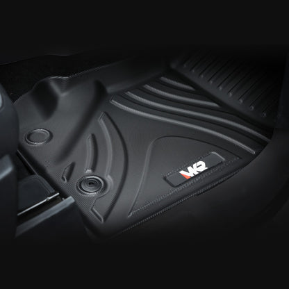 MKR 3D TPE All-Weather Floor Mats Full Set for 2021–2023 Ford Bronco – Interior Car Accessories