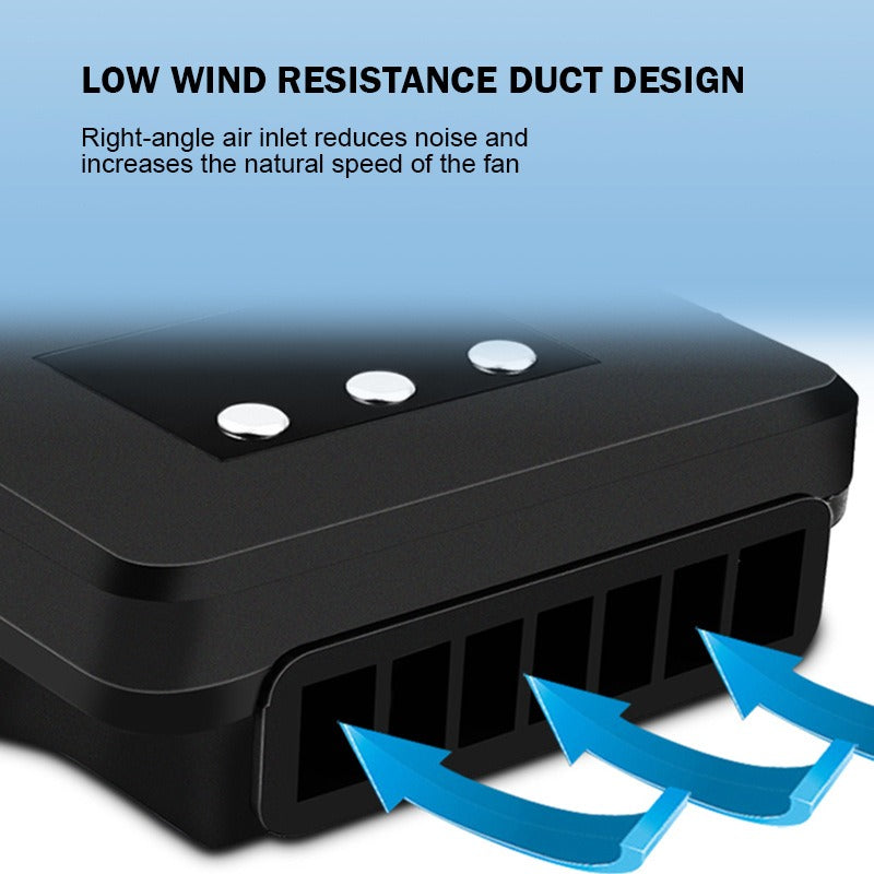 Cooling Base for Nintendo Switch Console with Temperature Display and Built-in Cooling Fan