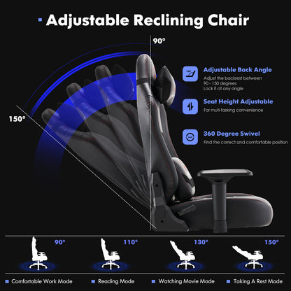 Colamy Ergonomic Gaming Chair – High-Back, Adjustable & Comfortable