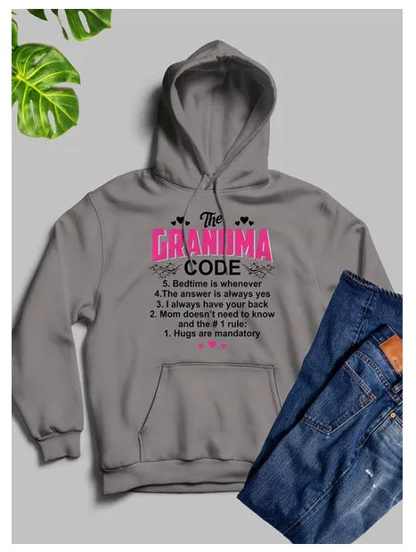 Grandma Code Hoodie – Cozy & Stylish