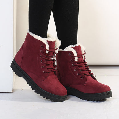 Women's Warm Snow Boots – Stylish and Comfortable Winter Footwear