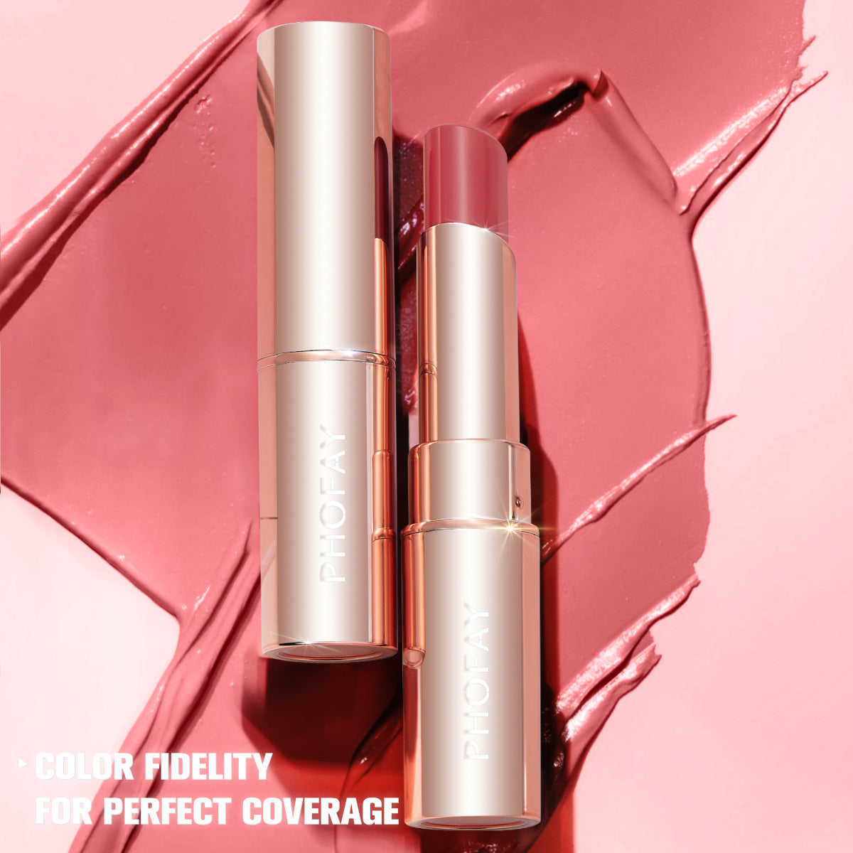 PHOFAY Hydrating Moisture Lipstick – Long-Lasting, Smooth Finish