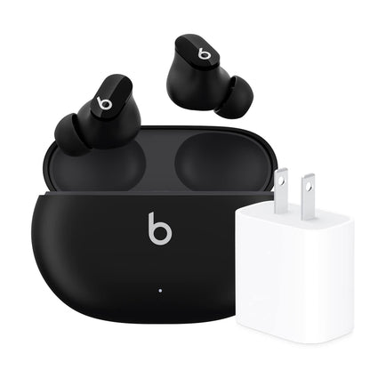 Beats Studio Buds - True Wireless Noise Cancelling Earbuds - Compatible with Apple & Android, Built-in Microphone, IPX4 Rating, Sweat Resistant Earphones, Class 1 Bluetooth Headphones - Black