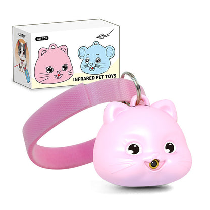 Ankege Rechargeable Remote Control Infrared Cat Collar with Halter Design