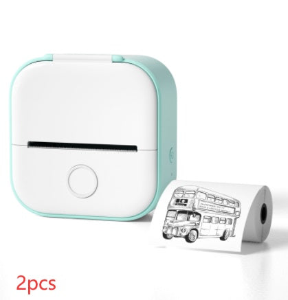 Phomemo T02 | Portable Mini Thermal Printer | Label, Photo, & Question Printing | Bluetooth-Compatible