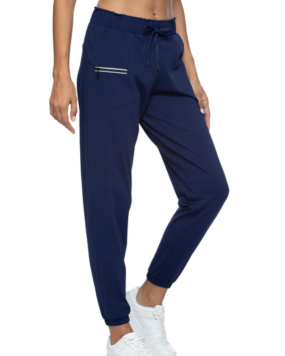 Kcutteyg Womens Joggers with Pockets, Lightweight Quick Dry Athletic Workout Soft Pants for Gym, Yoga, Running