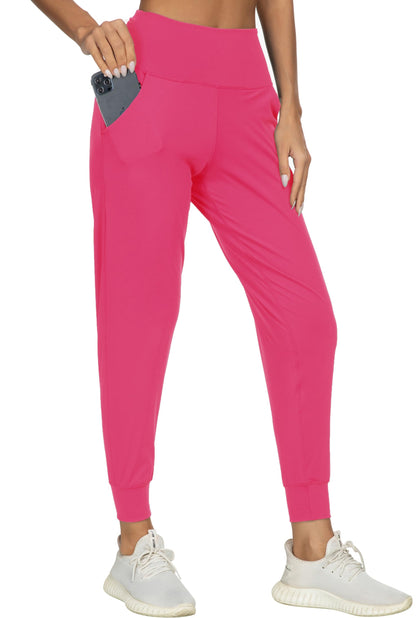 Kcutteyg Womens Joggers with Pockets, Lightweight Quick Dry Athletic Workout Soft Pants for Gym, Yoga, Running