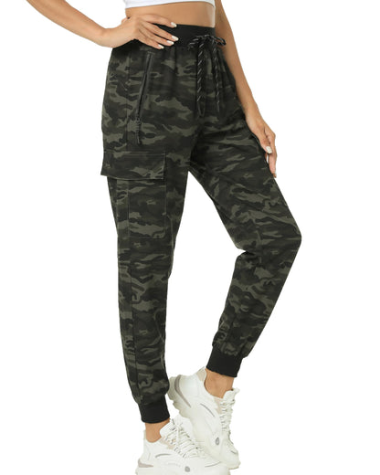 Kcutteyg Womens Joggers with Pockets, Lightweight Quick Dry Athletic Workout Soft Pants for Gym, Yoga, Running