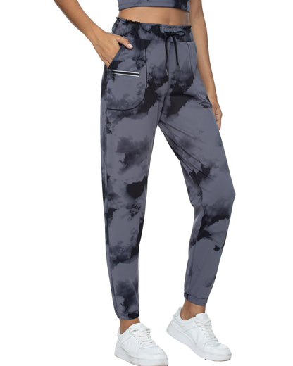 Kcutteyg Womens Joggers with Pockets, Lightweight Quick Dry Athletic Workout Soft Pants for Gym, Yoga, Running