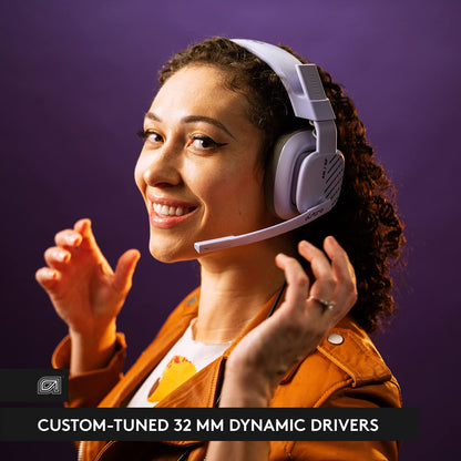 Logitech G Astro A10 Gen 2 Cross-Platform Wired Gaming Headset for PlayStation 5/4, Xbox S|X, Nintendo Switch, PC: 3.5mm Headphone Jack, 32mm Drivers, Flip-to-Mute Mic, Over-Ear - Grey