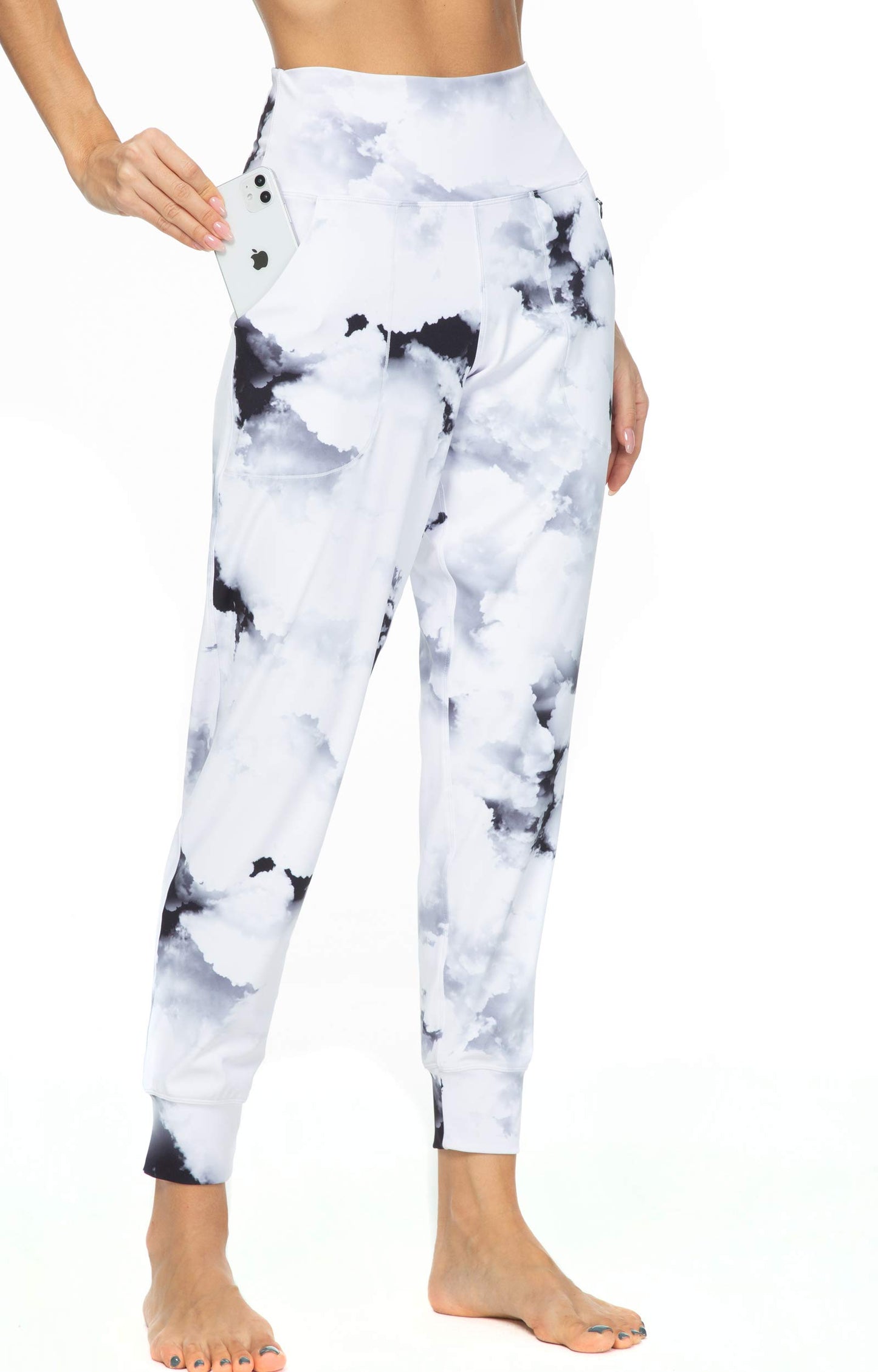 Kcutteyg Womens Joggers with Pockets, Lightweight Quick Dry Athletic Workout Soft Pants for Gym, Yoga, Running