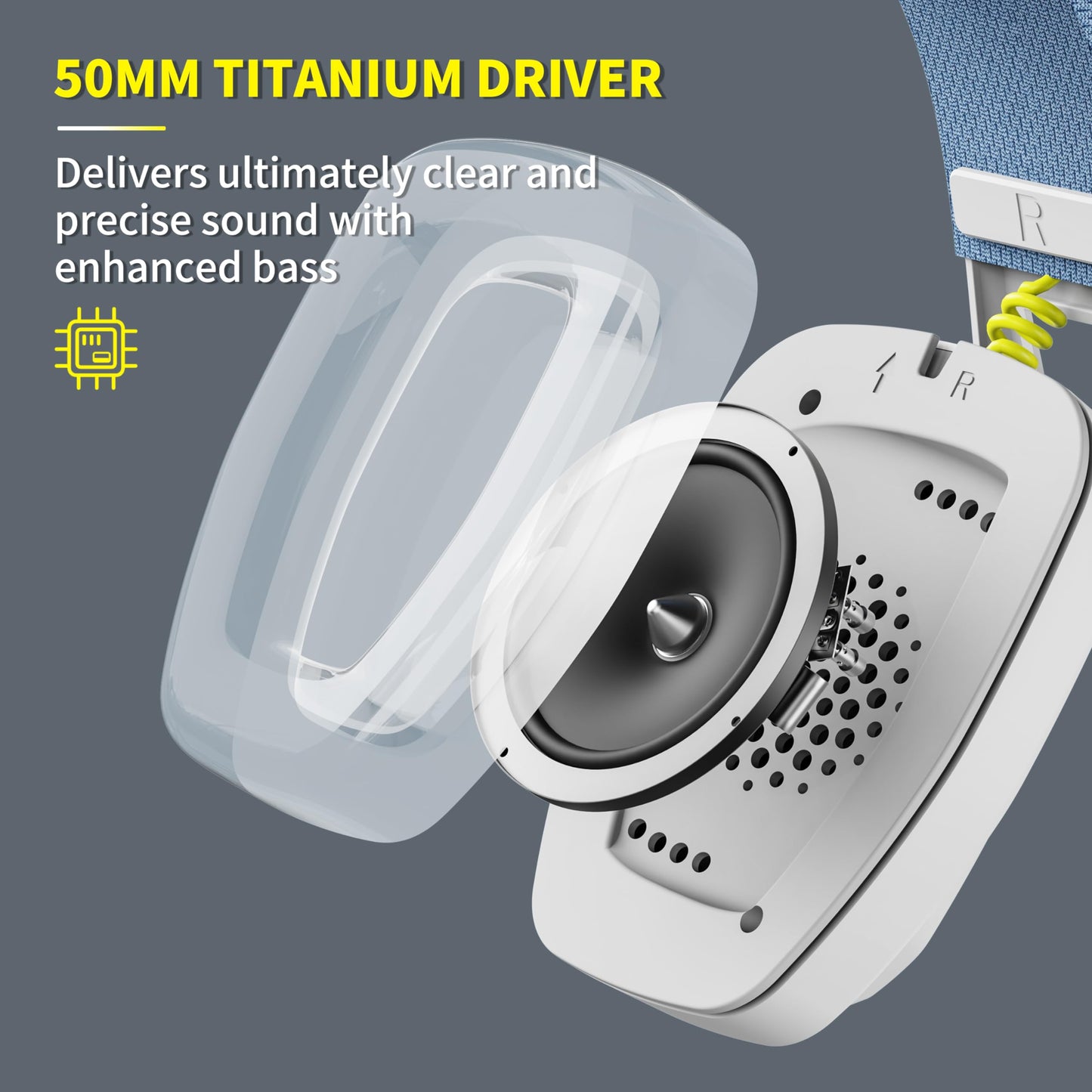 BINNUNE Wireless Gaming Headset with Mic for PS5, PS4, PC, Mac, Wireless Headphones, 2.4GHz Bluetooth Gaming Headset, Headsets with Flip Mic for Laptop Computer, Black