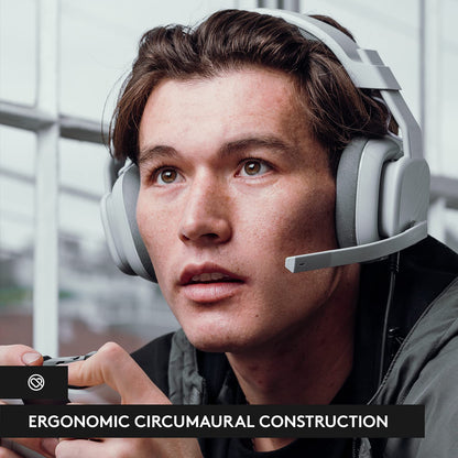 Logitech G Astro A10 Gen 2 Cross-Platform Wired Gaming Headset for PlayStation 5/4, Xbox S|X, Nintendo Switch, PC: 3.5mm Headphone Jack, 32mm Drivers, Flip-to-Mute Mic, Over-Ear - Grey