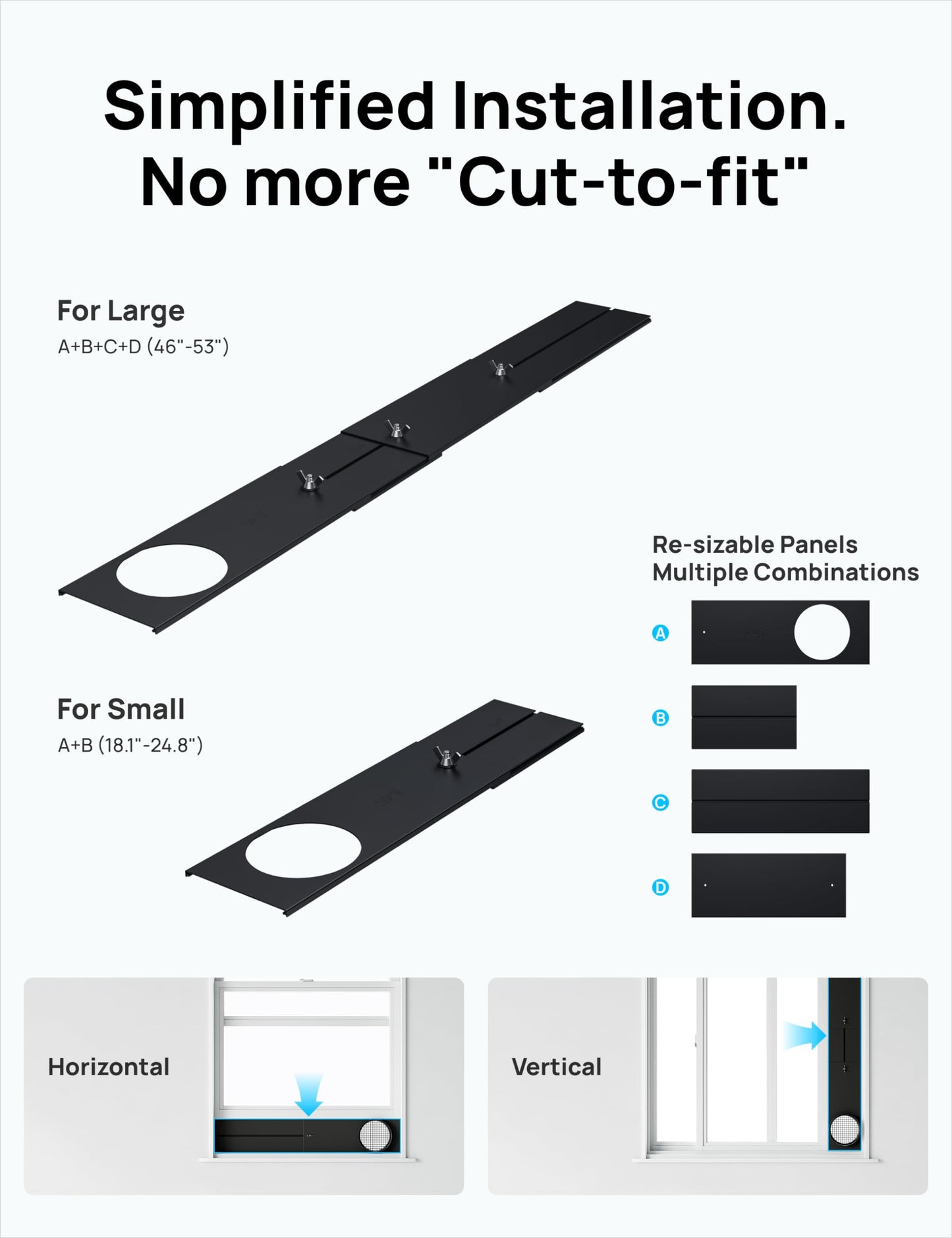 Dreo Portable Air Conditioners, 12,000 BTU AC Unit for Bedroom with Drainage-free Cooling, 46dB Quiet, APP/Voice/Remote, 24h Timer with Fan & Dehumidifier, Smart Air Conditioner for Room Indoors