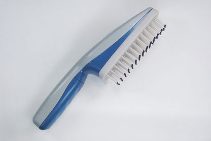 Ionic Pet Grooming Brush & Comb for Effective Shedding and Detangling