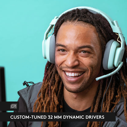 Logitech G Astro A10 Gen 2 Cross-Platform Wired Gaming Headset for PlayStation 5/4, Xbox S|X, Nintendo Switch, PC: 3.5mm Headphone Jack, 32mm Drivers, Flip-to-Mute Mic, Over-Ear - Grey