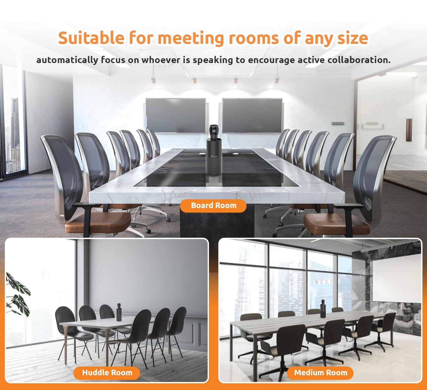 TOUCAN 1080P Webcam with Microphone, Noise-Canceling Mic, 90°FOV Computer Camera, Privacy Cover, Plug and Play USB Webcam for PC, Skype, Zoom, FaceTime, Laptop/MacBook/Tablet