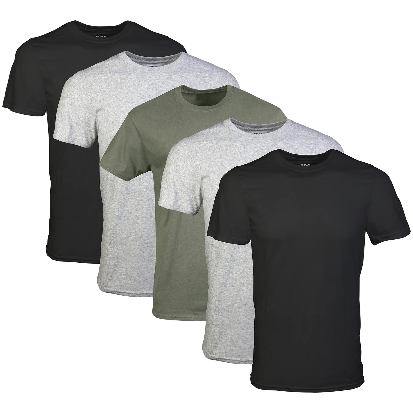 Gildan Men's Crew T-Shirts, Multipack, Style G1100