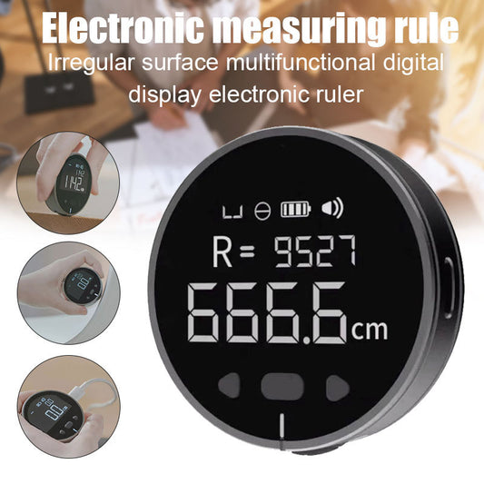 High-Precision Digital Electronic Measuring Ruler – LCD Display Tape Measure for Accurate Distance Measurement