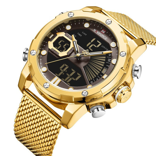 NAVIFORCE Men's High-Quality Multifunctional Watch