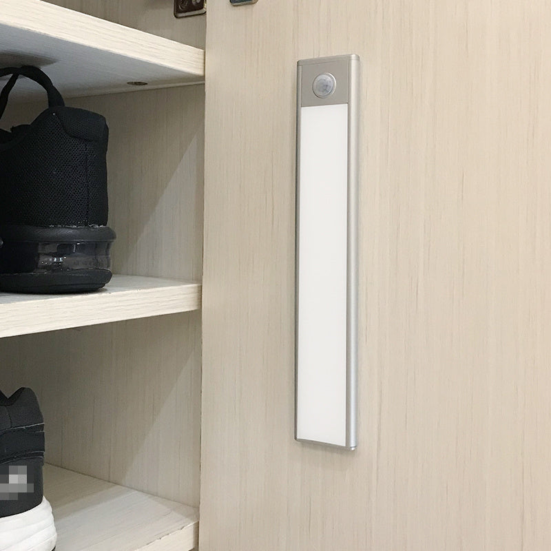 Motion Sensor LED Under Cabinet Light – USB Rechargeable, Versatile Night Light for Closets, Kitchens, and Indoor Spaces