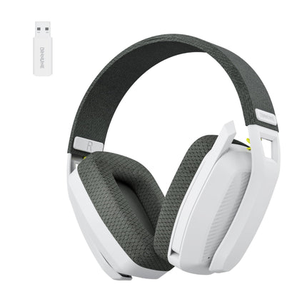 BINNUNE Wireless Gaming Headset with Mic for PS5, PS4, PC, Mac, Wireless Headphones, 2.4GHz Bluetooth Gaming Headset, Headsets with Flip Mic for Laptop Computer, Black