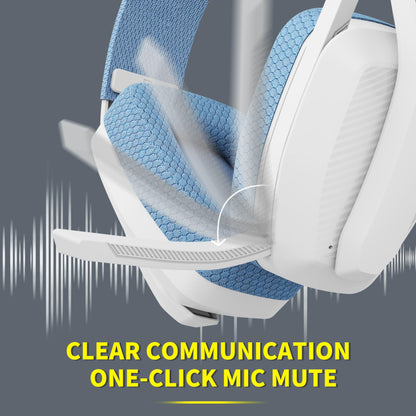 BINNUNE Wireless Gaming Headset with Mic for PS5, PS4, PC, Mac, Wireless Headphones, 2.4GHz Bluetooth Gaming Headset, Headsets with Flip Mic for Laptop Computer, Black