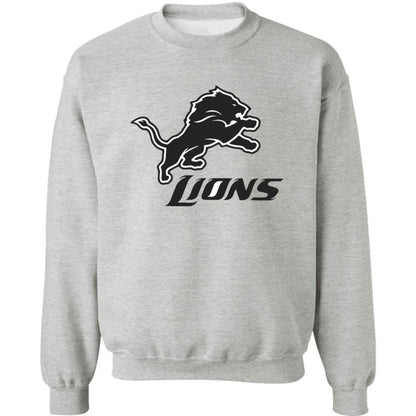 Detroit Lions Graphic Crew Neck Pullover Sweatshirt