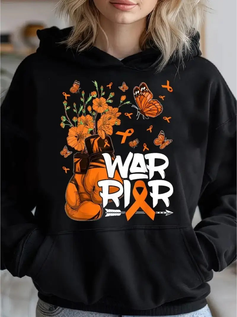 Women's Stylish Printed Hoodie