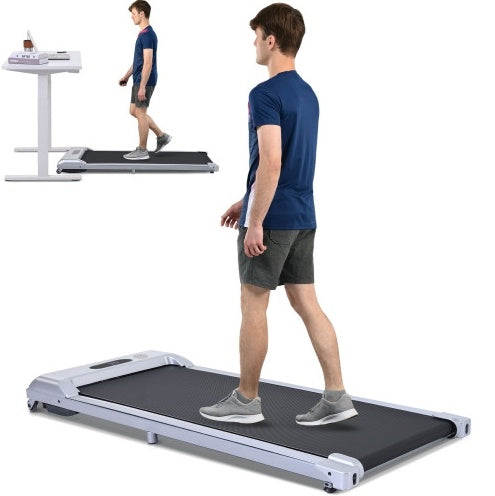 2-in-1 Under Desk Electric Treadmill – 2.5HP with Remote & Display for Home, Gym, or Office