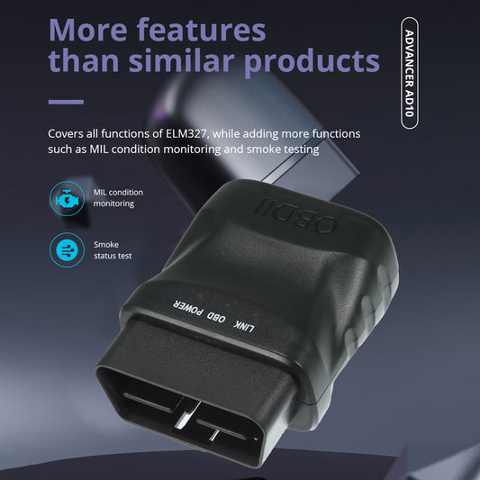 Car Simplicity Bluetooth Connection OBD2 Diagnostic Scanner