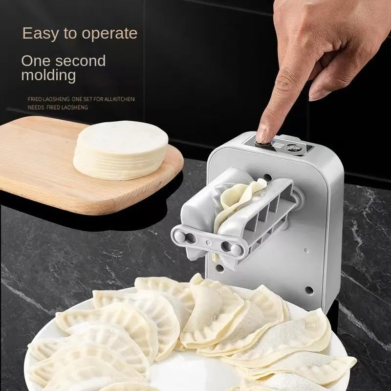 Fully Automatic Electric Dumpling Maker – USB Rechargeable DIY Mould Press for Dumpling Skin