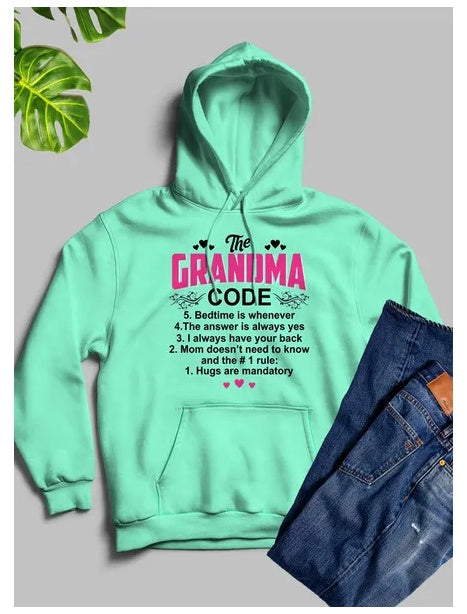 Grandma Code Hoodie – Cozy & Stylish