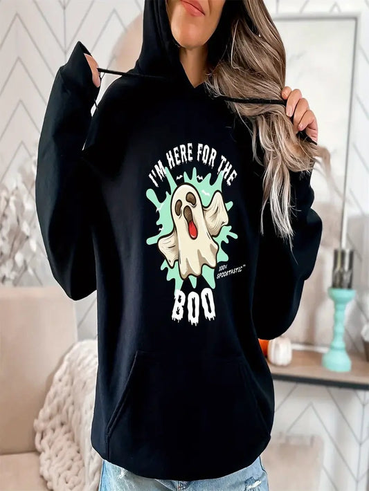 Women's Graphic Design Front Hoodie - Stylish & Comfortable