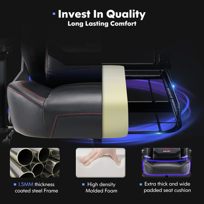 Colamy Ergonomic Gaming Chair – High-Back, Adjustable & Comfortable