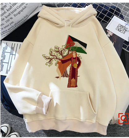 Palestine Women's Graphic Hoodie – Designer Style & Comfort