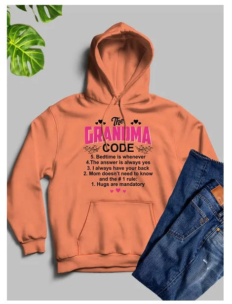 Grandma Code Hoodie – Cozy & Stylish